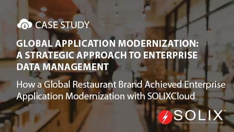 Global Application Modernization: A Strategic Approach to Enterprise Data Management