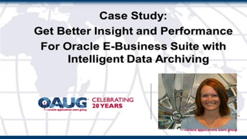 Kry beter insig en werkverrigting vir Oracle E-Business Suite met intelligente data-argivering