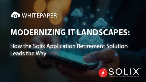 How the Solix Application Retirement Solution Leads the Way